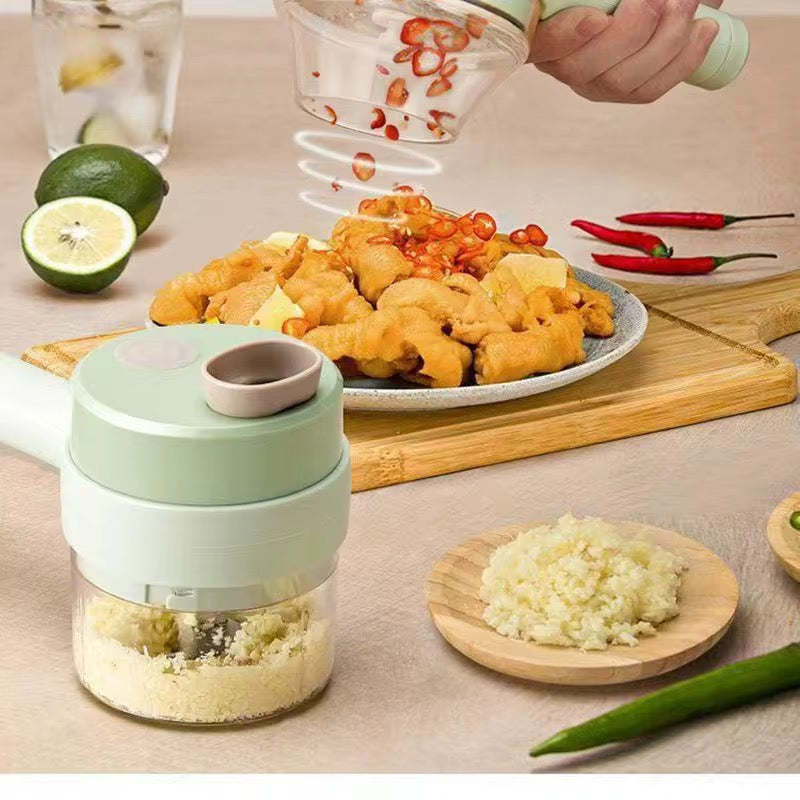 Coupe-légumes Électrique 4 en 1