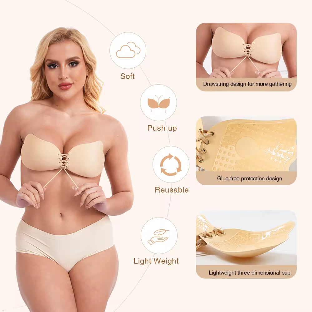 Soutien gorge adhésif