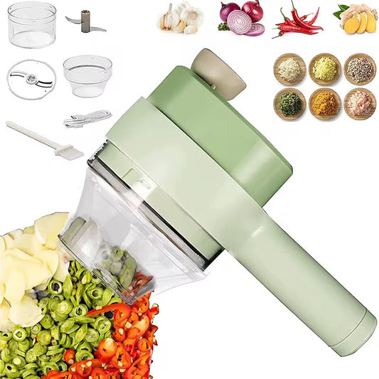 Coupe-légumes Électrique 4 en 1